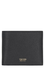 Load image into Gallery viewer, Leather flap-over wallet
