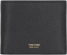 Load image into Gallery viewer, Leather flap-over wallet
