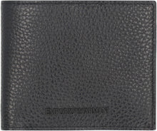 Load image into Gallery viewer, Leather flap-over wallet
