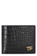 Load image into Gallery viewer, Leather flap-over wallet
