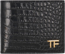 Load image into Gallery viewer, Leather flap-over wallet

